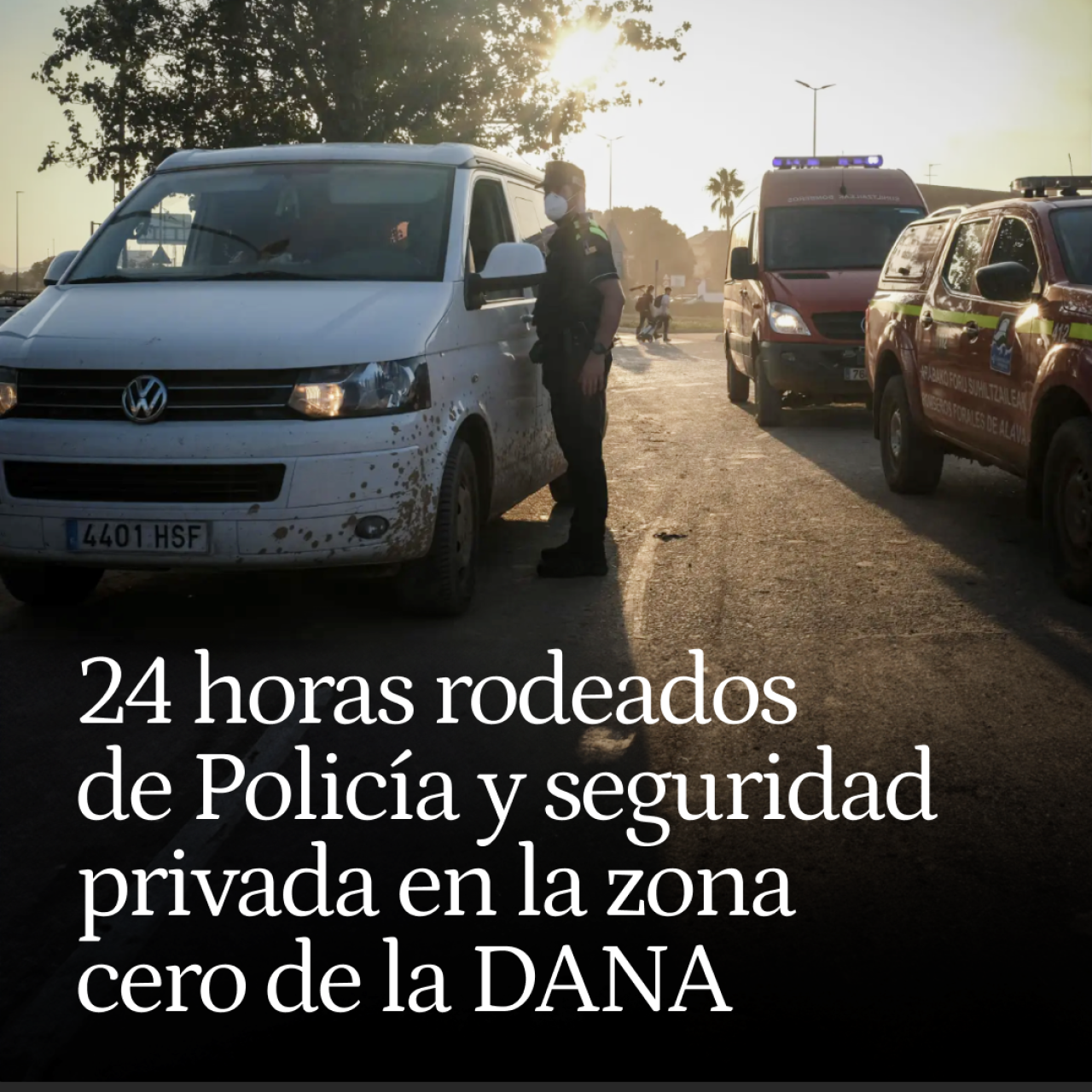 ‘Estado de sitio’ en la zona cero de la DANA: 24 horas en la calle rodeados de Policía y seguridad privada frente a los saqueos