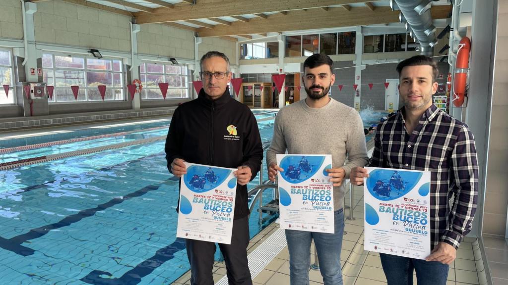 Presentación de los bautizos de buceo en Guijuelo