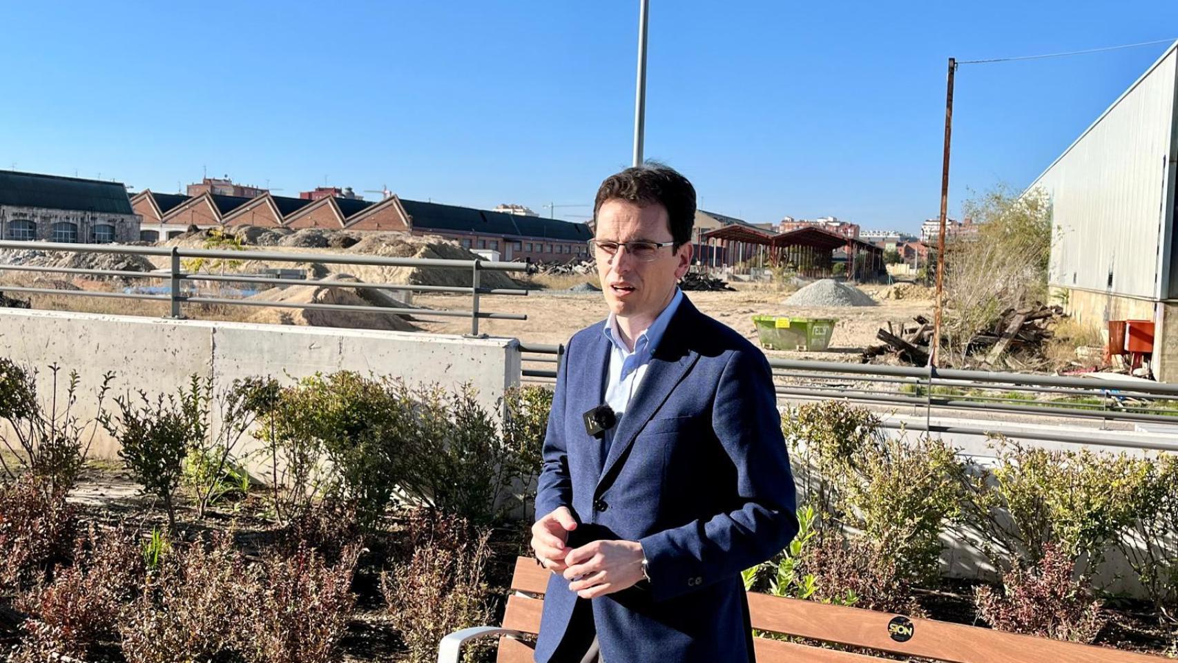 El portavoz del grupo municipal socialista, Pedro Herrero