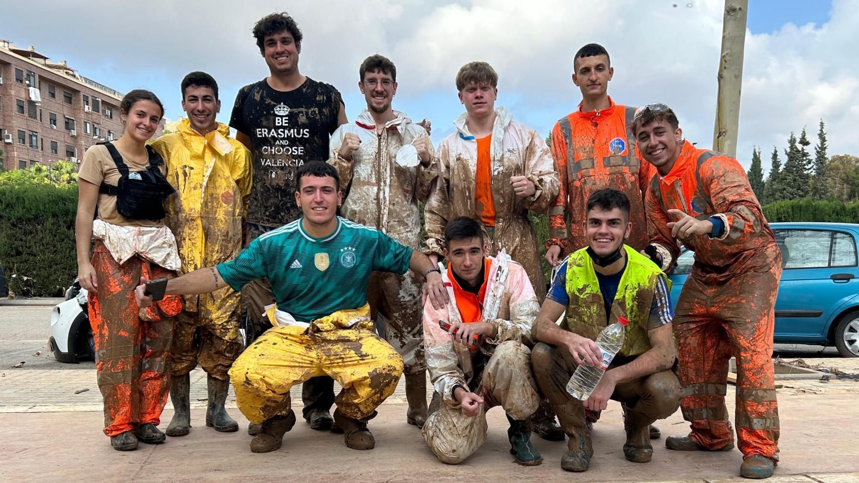 Los alumnos de la UCLM que se han desplazado hasta Valencia.