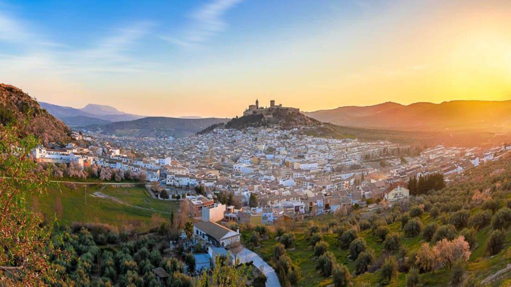 Panorámica de Alcalá La Real, en Jaén.