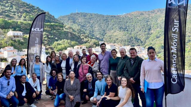 Los participantes en esta jornada empresarial en Benarrabá.