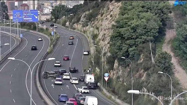 Accidente de tráfico en la tercera ronda