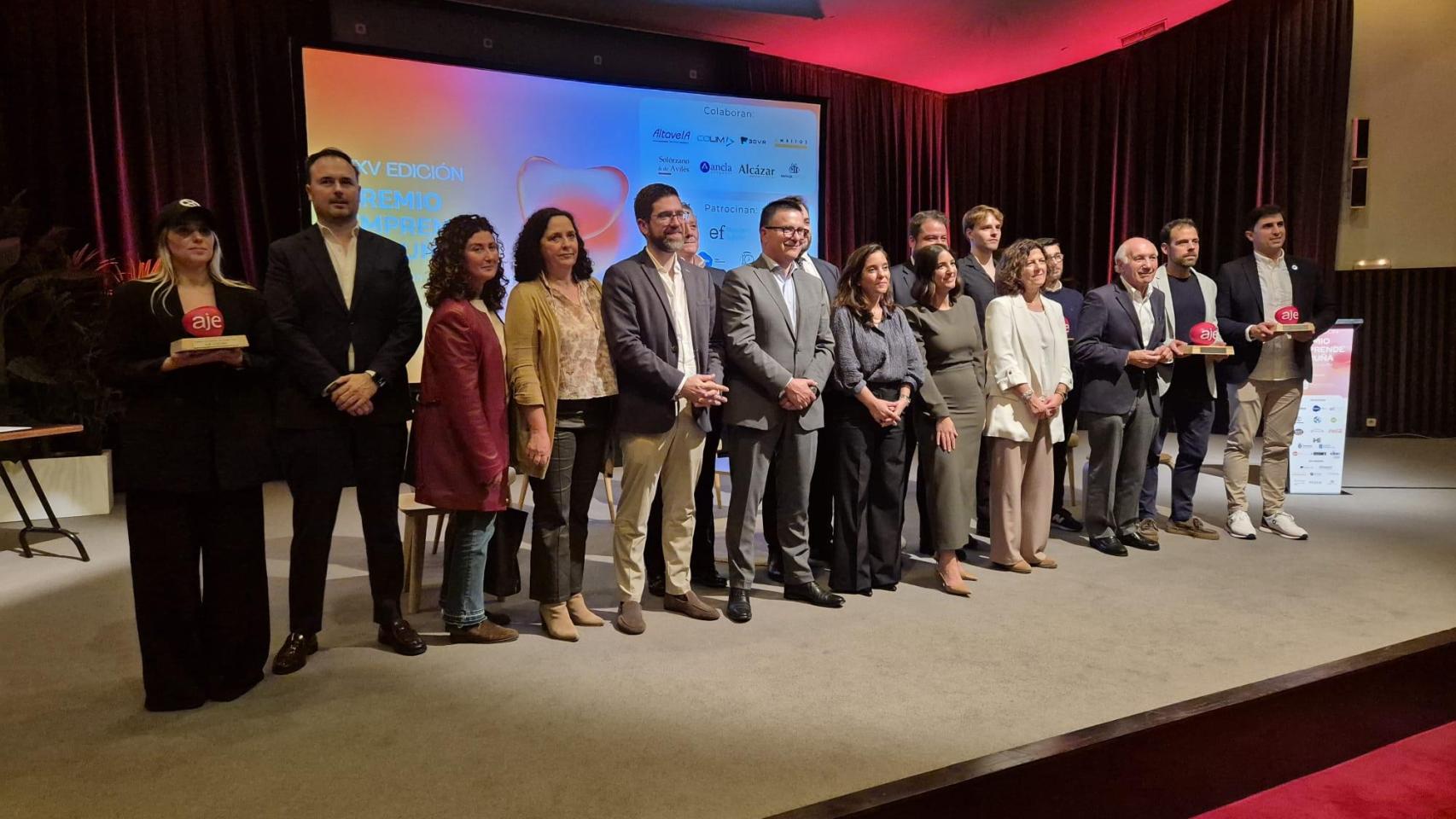 Ensamble  y Embermind, ganadores de los Premios Iniciativa Empresarial 2024 de AJE Coruña