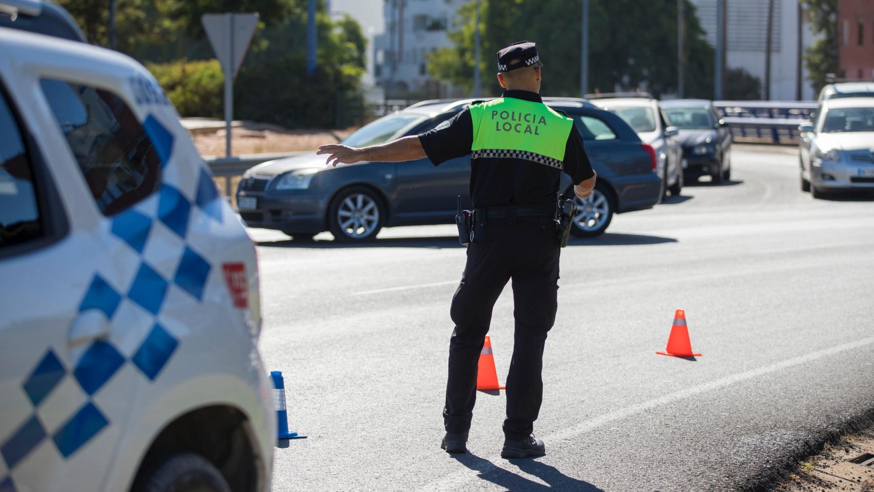 Imagen de un agente de la Policía Local