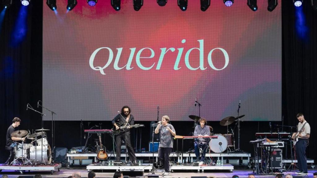 Querido durante un concierto en el Botánico de Madrid.