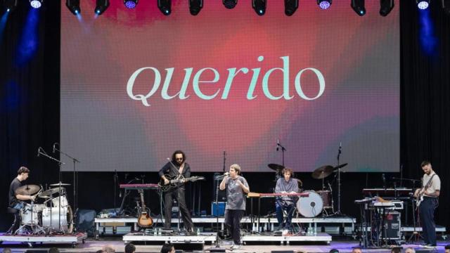 Querido durante un concierto en el Botánico de Madrid.