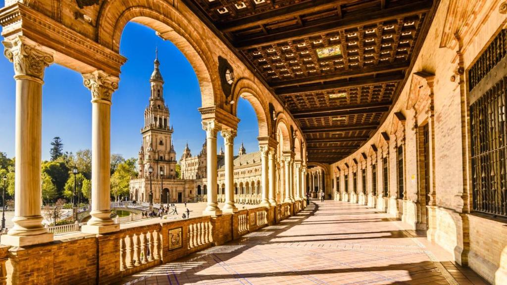 Plaza de España Sevilla, Andalucía.