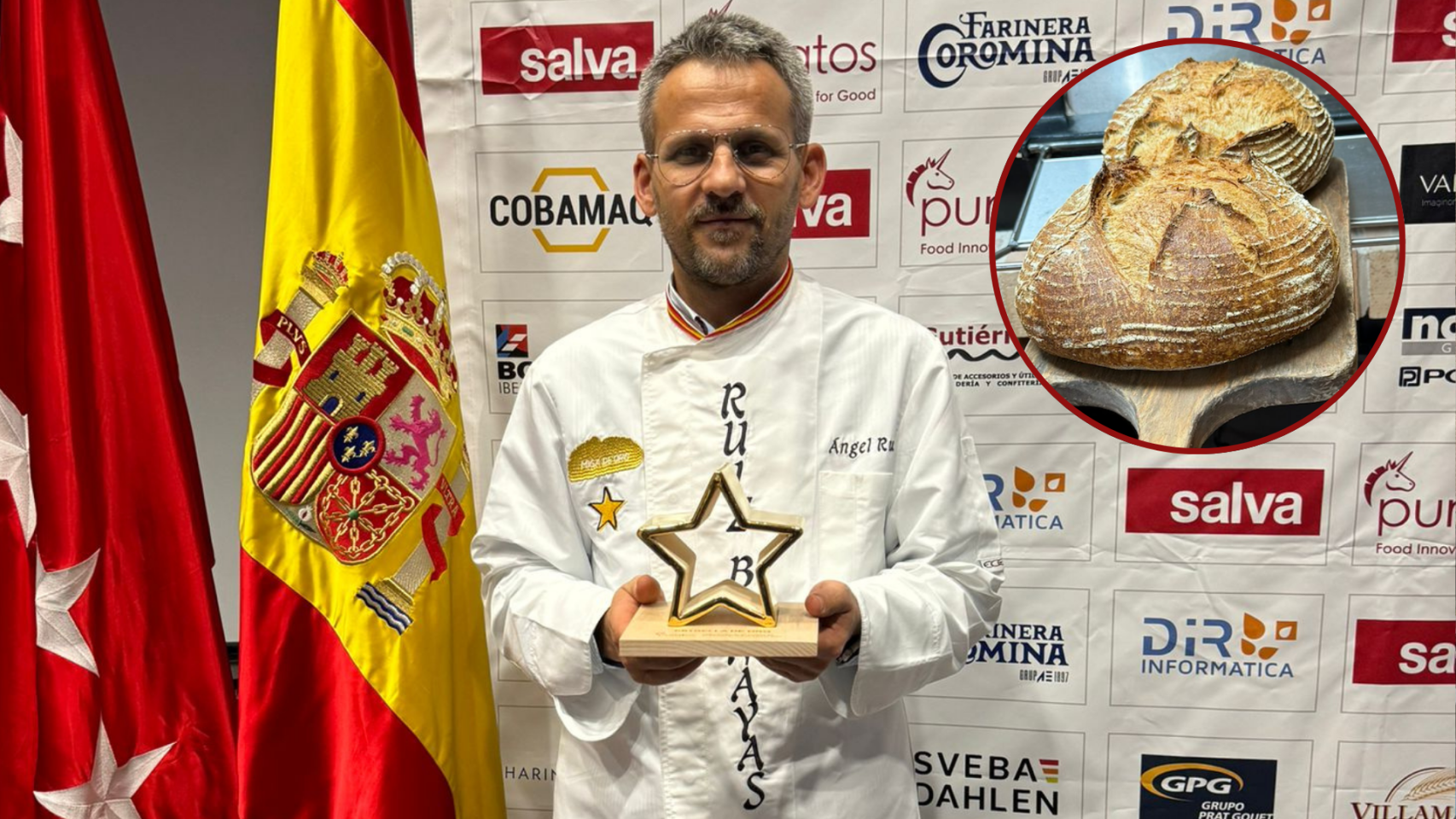 Ángel Ruiz, el mejor panadero de España.