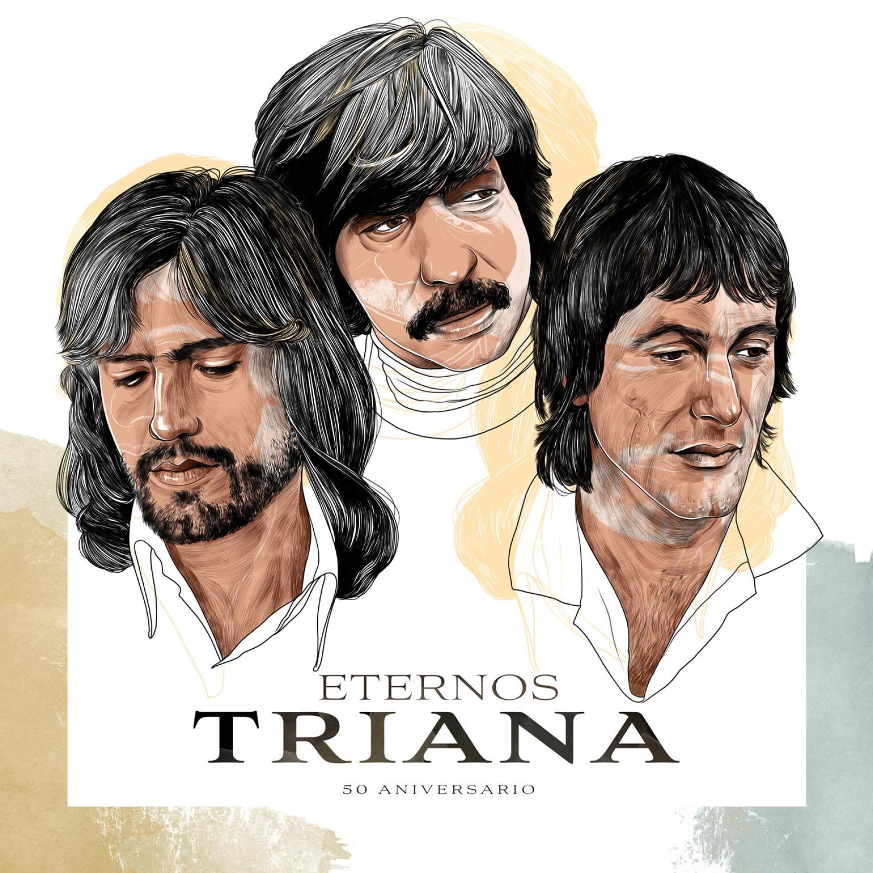 Carátula del estuche 'Eternos Triana' (Warner Music)