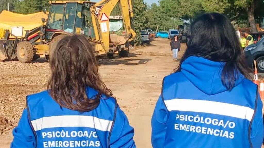 Marta y Pilar, psicólogas aragonesas desplazadas en Catarroja