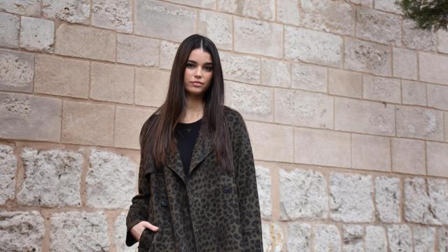 Eva Galán Coca atiende a EL ESPAÑOL - Noticias de Castilla y León tras ser seleccionada como modelo de Dolce & Gabbana