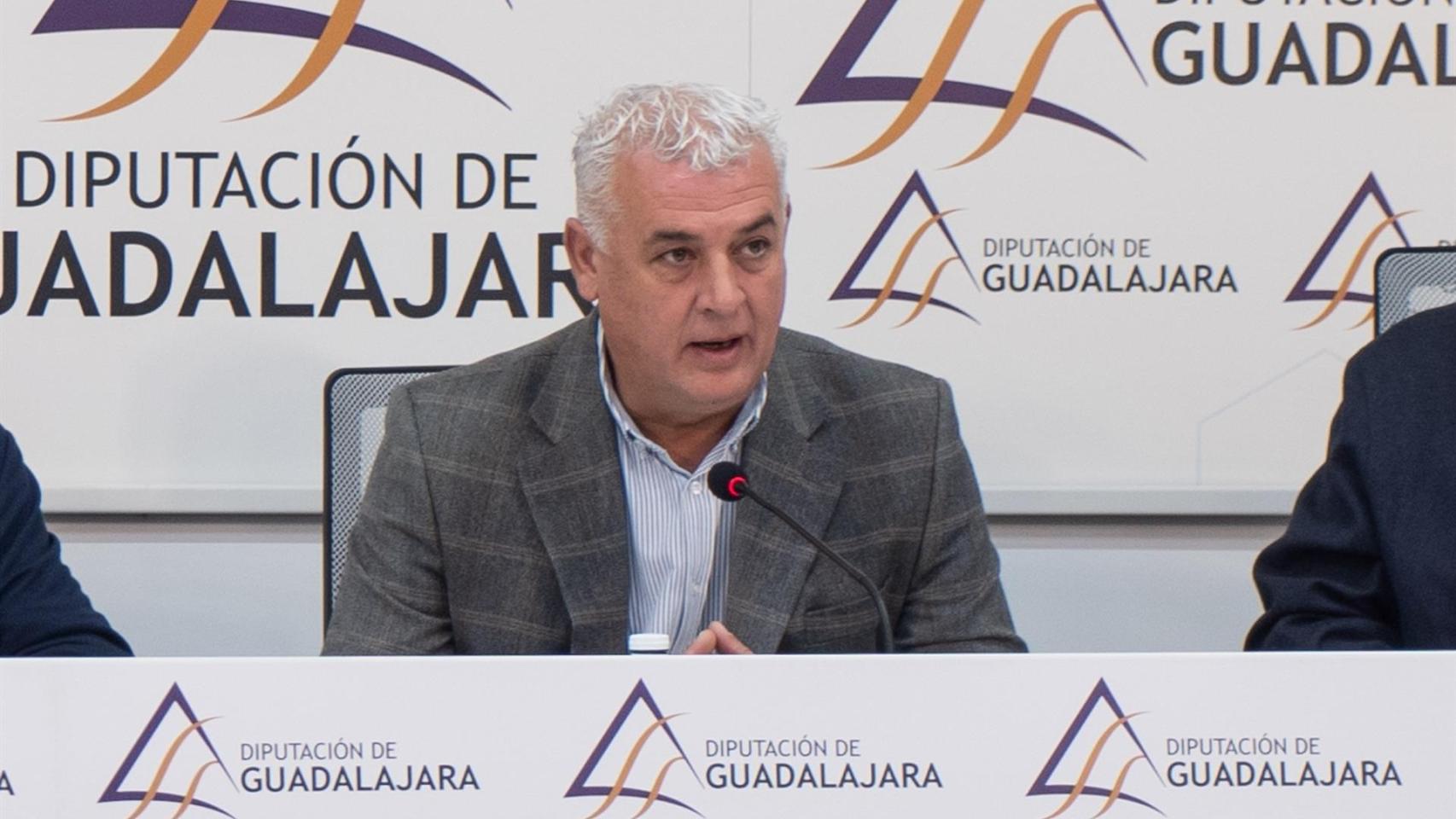 José Luis Vega, presidente de la Diputación de Guadalajara.