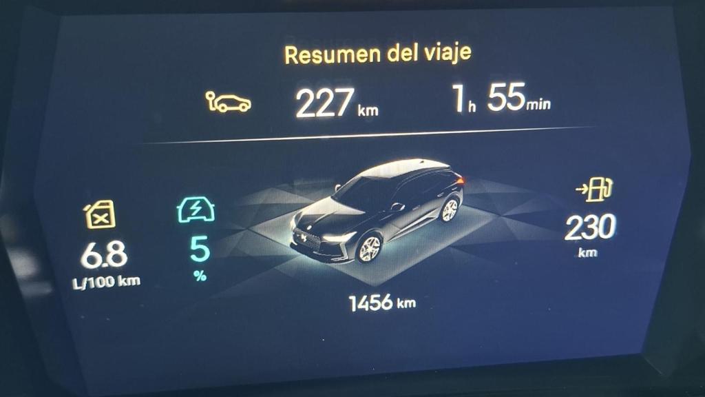 Durante la prueba hemos recorrido un total de 227 kilómetros en menos de dos horas.