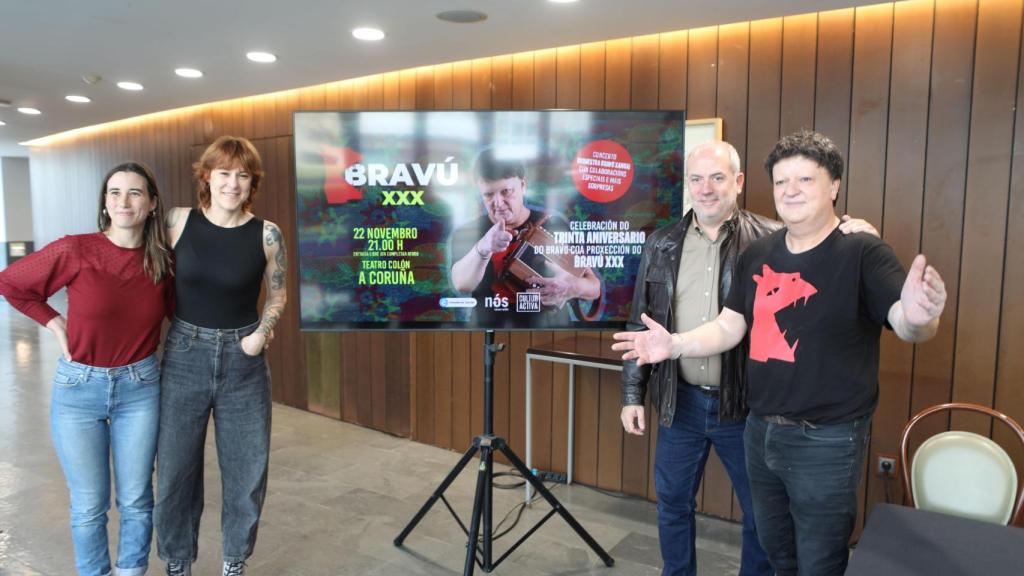 El Teatro Colón de A Coruña acoge la proyección del documental sobre el movimiento musical Bravú.