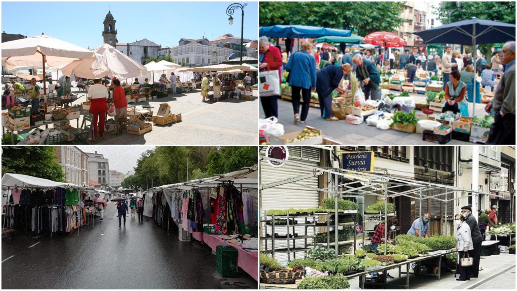 Mejores mercadillos y ferias tradicionales para visitar en A Coruña y alrededores.