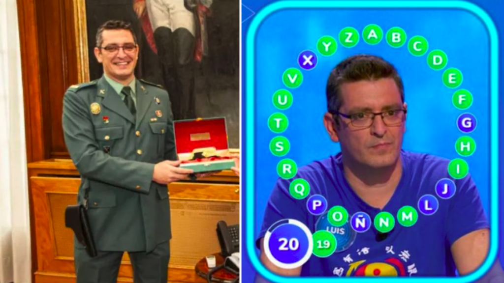 Luis de Lama, el guardia civil que ha triunfado en 'El Cazador' y ha ganado 8.400 euros.