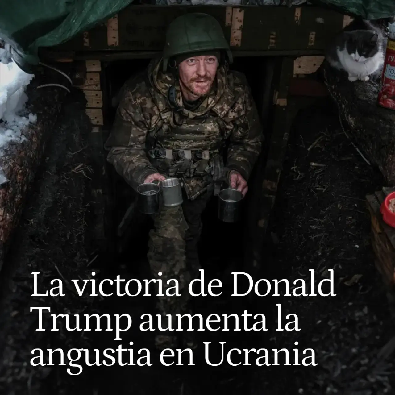 La victoria de Trump aumenta la angustia en Ucrania: de "es una lotería sin premio" a "podemos morir todos aquí"