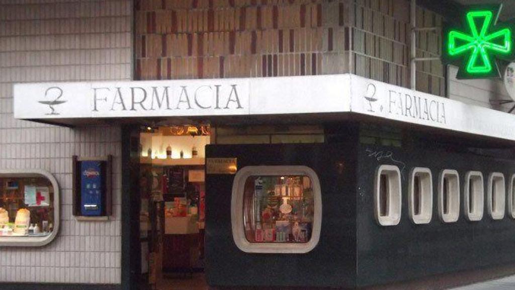 Una farmacia en Valladolid