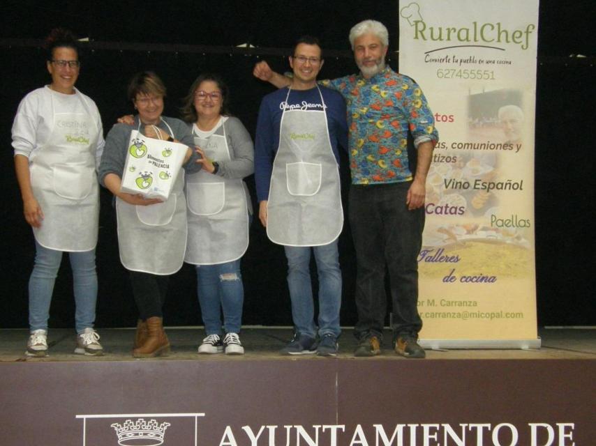 Los ganadores del primer premio del concurso