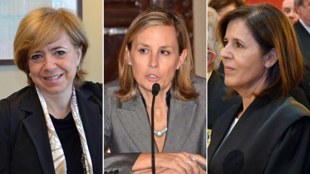 Ana Ferrer, Pilar Teso y Concepción Ureste