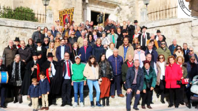 Una edición anterior de las Fiestas de San Millán en el municipio palentino de Baltanás