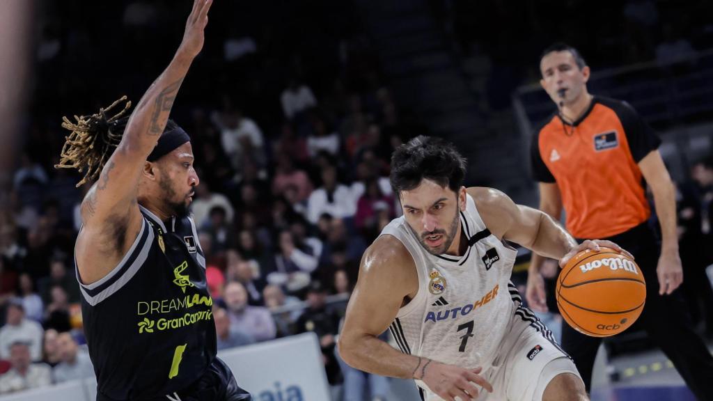 Campazzo, durante el partido frente al Gran Canaria.