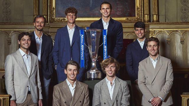 Los tenistas que participan en las ATP Finals.