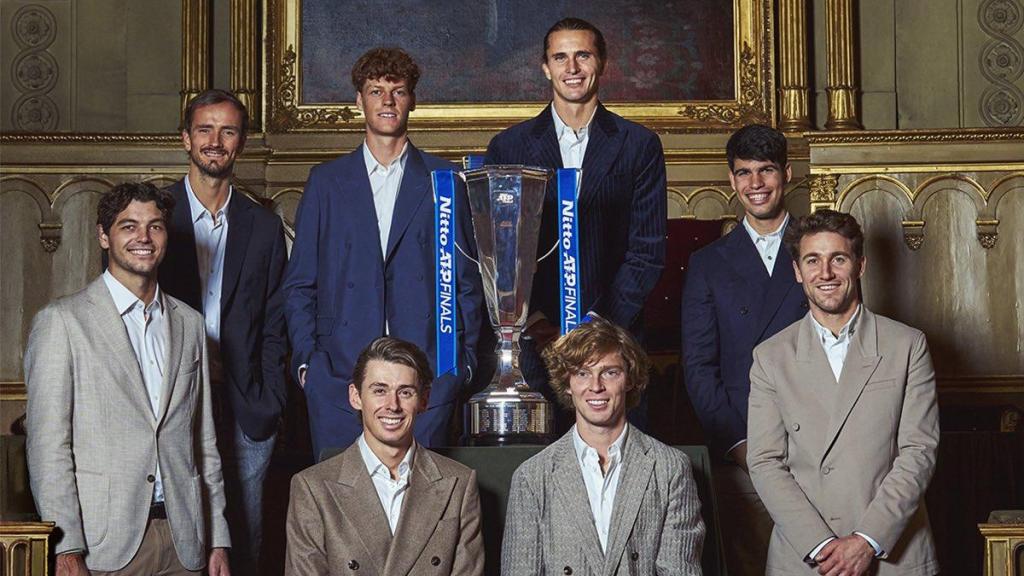 Los tenistas que participan en las ATP Finals.