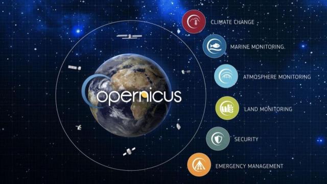 El sistema Copernicus de la UE es una red de satélites de observación de la tierra con fines medioambientales.