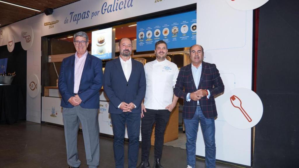 El director de Turismo de Galicia, Xosé Merelles, presentó esta tarde la semana gastronómica De Tapas por Galicia en Bilbao