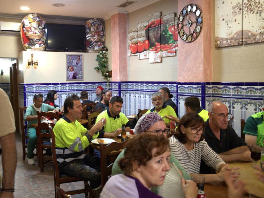 El interior del Bar Laura.