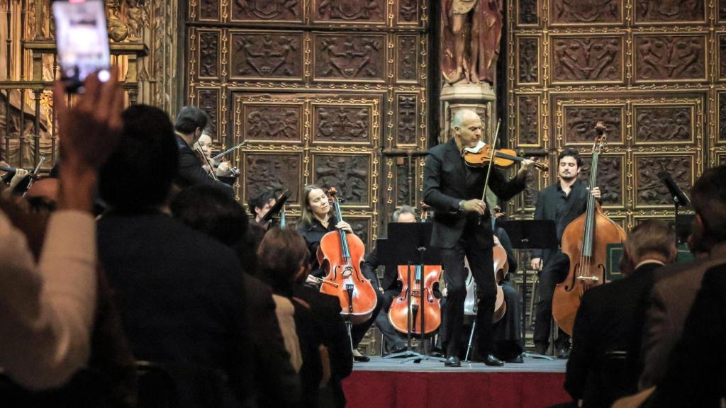 Interpretación de la Orquesta Internacional Rachmaninoff en Toledo.