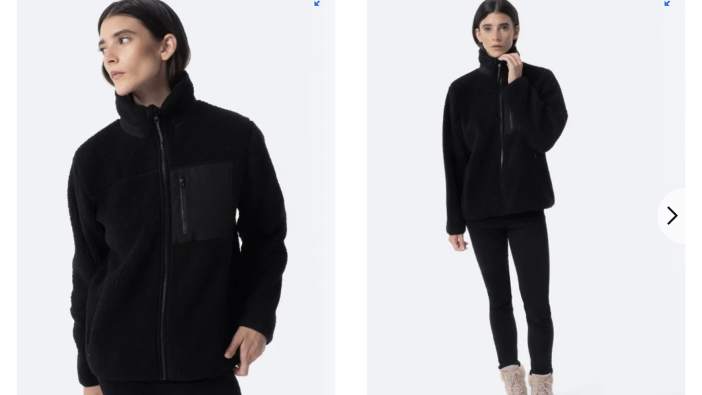 Chaqueta de borreguito.