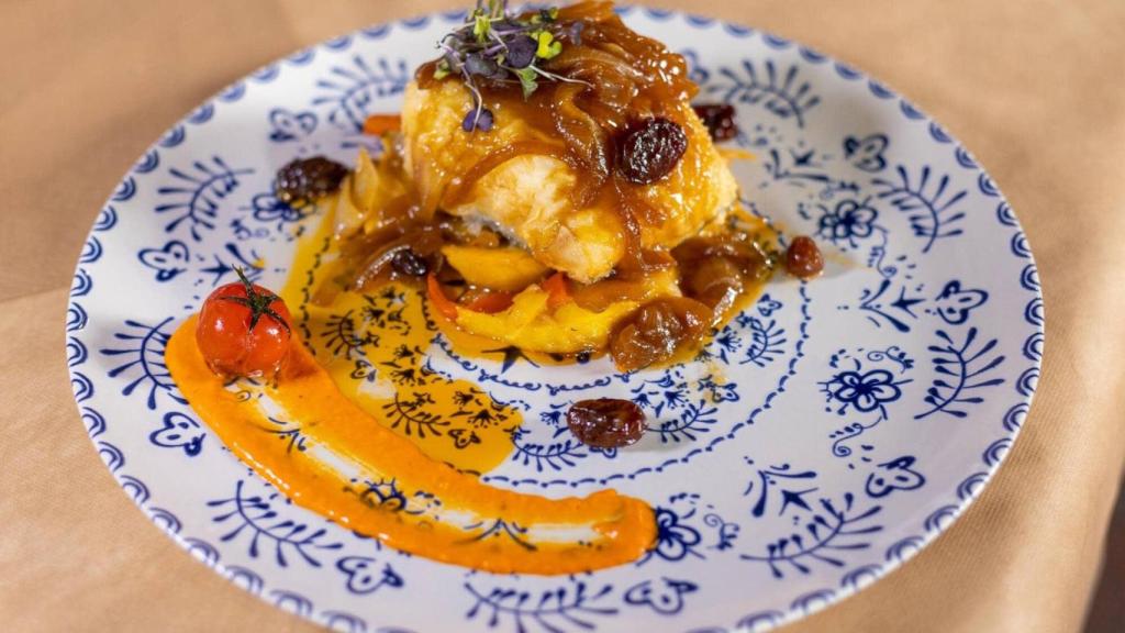 Un plato de Bacalao a la Bandolera.