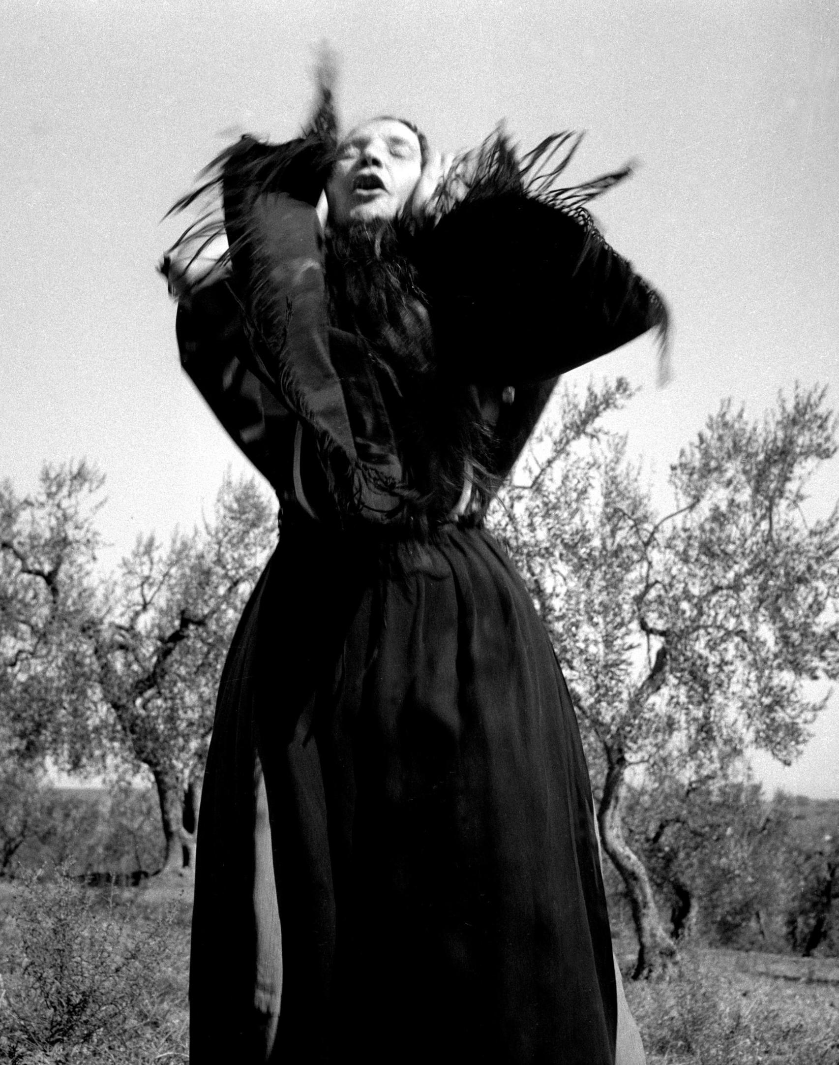 Franco Pinna, ' Una plañidera en Pisticci', 1952. Foto: Archivo Franco Pinna