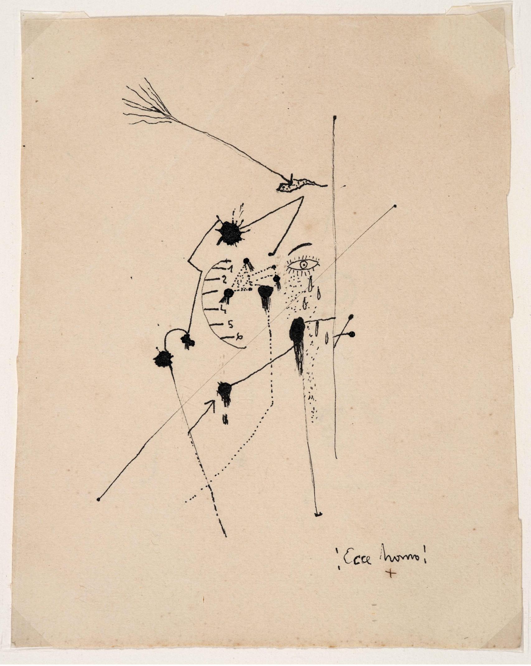 Federico García Lorca, 'Ecce Homo'. Foto: Colección privada E. Carretero