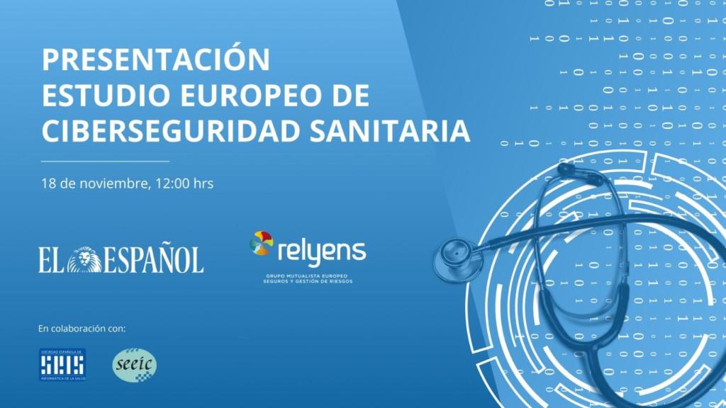Presentación estudio europeo de ciberseguridad sanitaria
