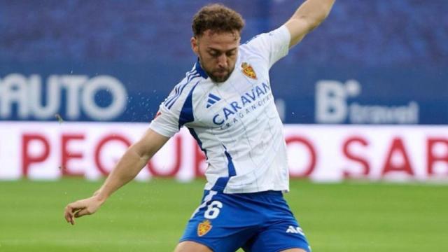 Keidi Bare con el Real Zaragoza.