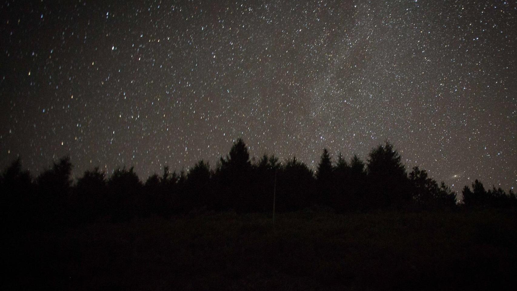 Lluvia de Perseidas vista desde Galicia.