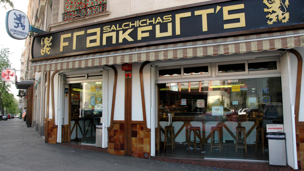 La fachada del establecimiento.