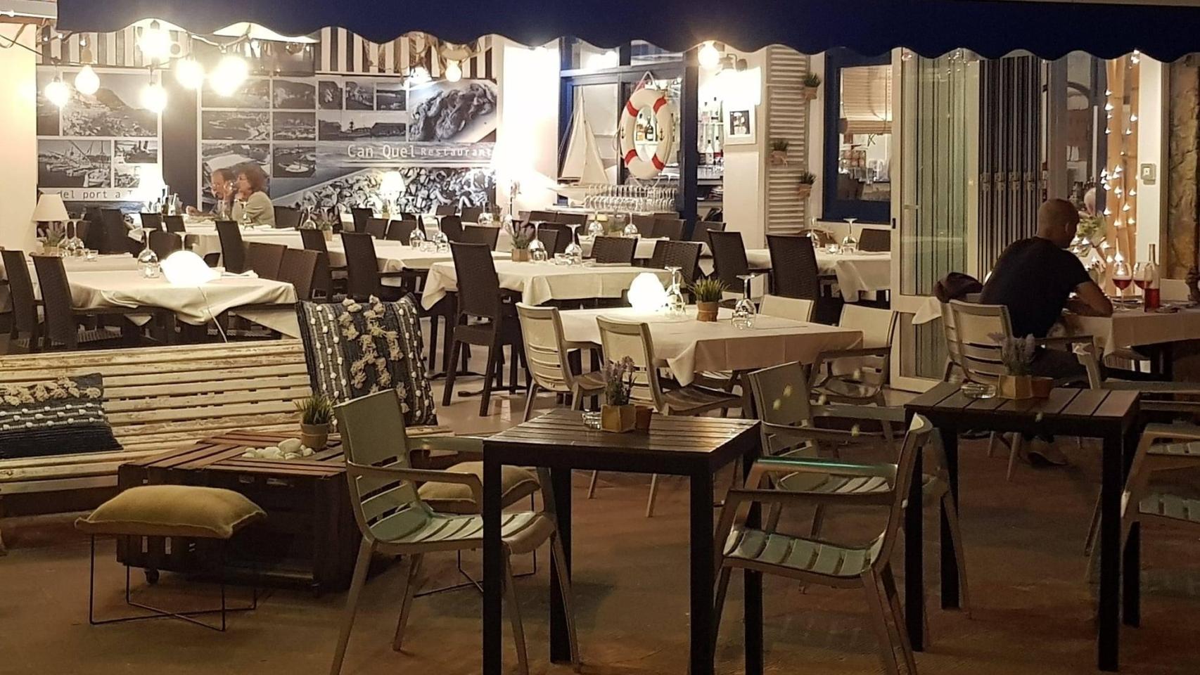 La terraza del restaurante.