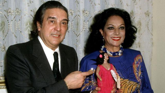 Antonio González 'El Pescaílla' y Lola Flores, en una imagen de archivo.