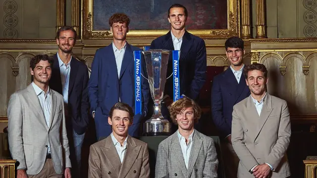 Los 8 jugadores de las ATP Finals 2024