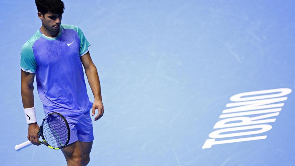 Carlos Alcaraz, en las ATP Finals