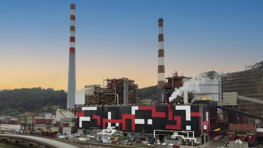 La central térmica de Aboño, Asturias, todavía funciona con carbón.