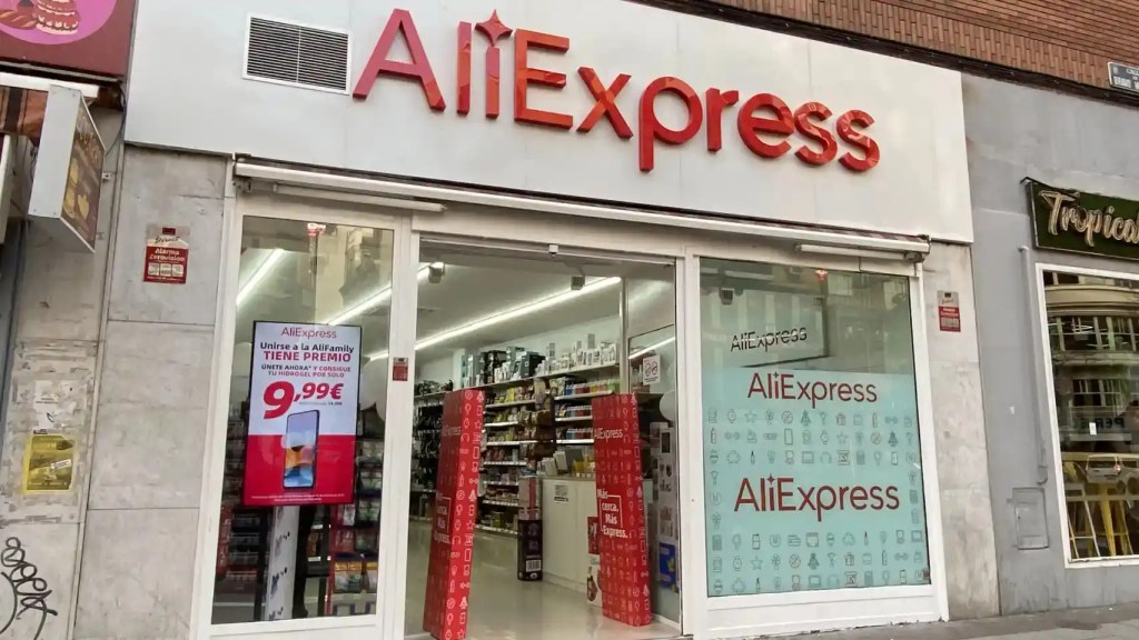 Imagen de archivo de la tienda de AliExpress.
