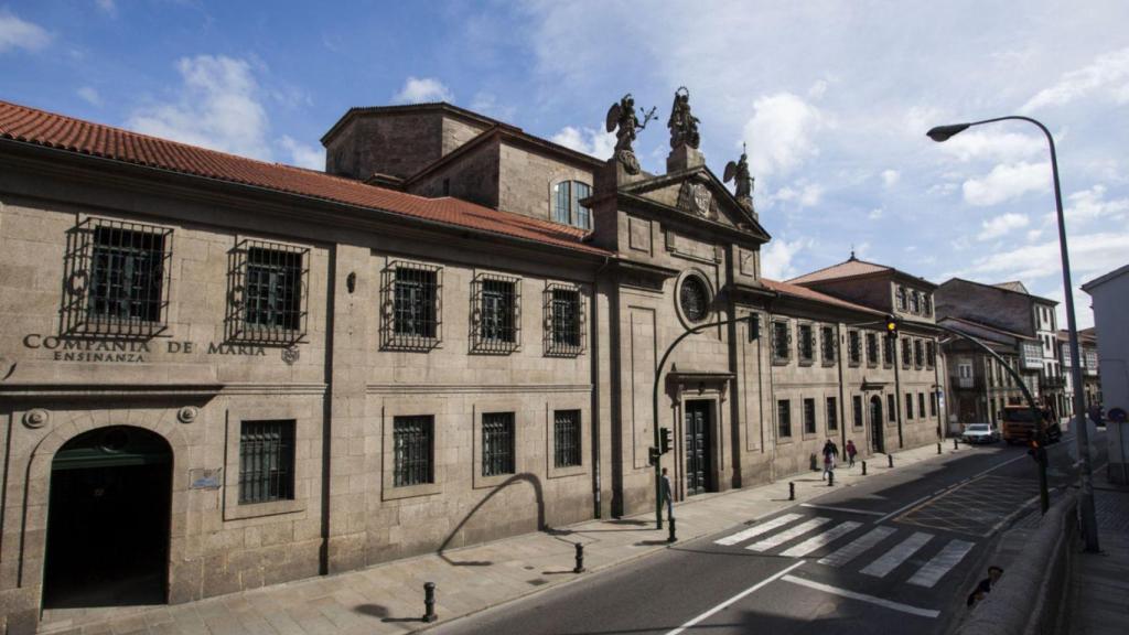 Colegio Compañía de María, en Santiago.