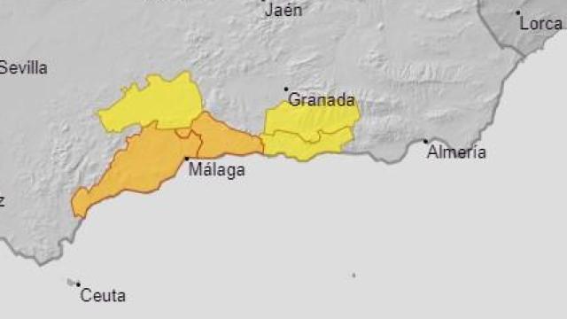 La Junta activa el Plan de Emergencia ante el Riesgo de Inundaciones por la DANA que amenaza Málaga Y Granada