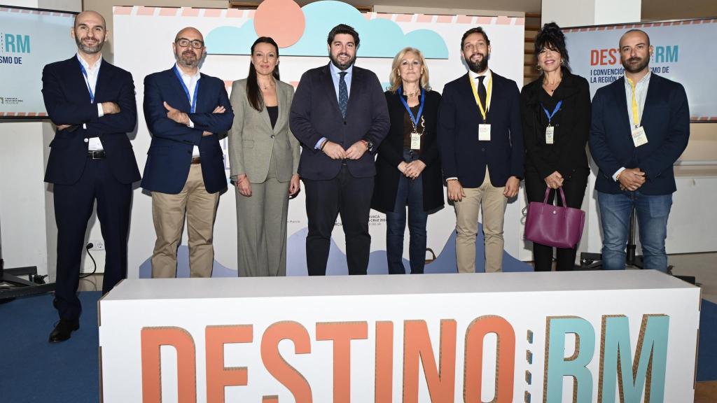 El acto de inauguración de la primera Convención de Turismo de la Región de Murcia.